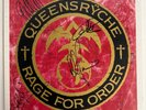 Queensryche LP Rage for Order EMI SIGNED Michael, Eddie, Scott, Geoff EX/M-