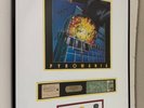 Def Leppard LP Pyromania FRAMED SIGNED Rick Savage, Joe Elliott, Rick Allen