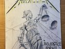 Metallica And Justice For All 2lp Vinyl 1988 1st Press Club Edition