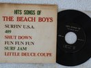 The Beach Boys  - Hit Songs Of The Beach Boys -  6 Track Picture Sleeve PS 7