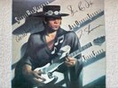 STEVIE RAY VAUGHAN AUTOGRAPHED Texas Flood with Band Signatures VG++/VG+