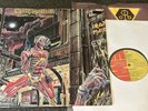 IRON MAIDEN-A TIEMPO EN ALGUN LUGAR-URUGUAY 1986 VINYL LP+INNER (VG/EX+)