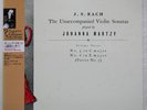 JOHANNA MARTZY BACH UNACCOMPANIED VIOLIN SONATAS VOL.3 ANGEL LEXC1007 Japan LP