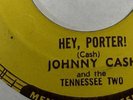 Push Marks Johnny Cash Hey Porter / Cry, Cry, Cry (Sun 221) 1955 Original First