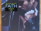George Michael Faith 1st press 1987 shrink hype sticker nrmt w lyric insert