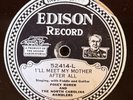 Edison 52414 Posey Rorer North Carolina Ramblers COUNTRY   78rpm 1928 E+