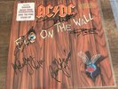 AC/DC Full Band Signed Gold Stamp Promo Fly on The Wall RL Masterdisk