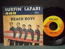 BEACH BOYS Surfin Safari / 409 Picture Sleeve + 45 1962 Capitol 4777 VERY GOOD+