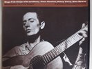 Woody Guthrie Sings Folk Songs LP Leadbelly Cisco Houston Insert Folkways