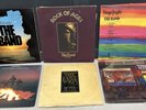 6x The Band LP lot: Last Waltz,Stage Fright,Rock Of Ages,Moondog Matinee,Islands