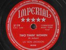 LIL' SON  JACKSON: two timin' women / rocky road IMPERIAL Single 78 RPM