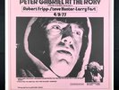 Peter Gabriel At the Roxy April 9 1977 vinyl record LP 12