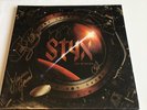 STYX SIGNED - THE MISSION - COLORED VINYL  - WOW - WOW - WOW