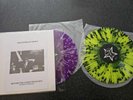 THE SISTERS OF MERCY BAND RARE GREEN/PURPLE SPLATTER 2LP
