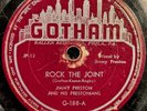 Jimmy Preston – Rock the Joint / Drinking Woman – Gotham G-188 78 RPM R&B HEAVY
