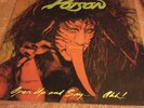 Poison Open Up And Say ...Ahh  LP Vinyl C1-48493 promo Capitol  US 1988 RARE HTF
