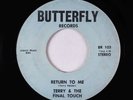 Psych 45 - Terry & the Final Touch - Return To Me - Butterfly - obscure