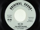 Garage Psych 45 - Music Machine - Hey Joe - Original Sound VG+