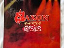 *RARE* *SIGNED* *AUTOGRAPHED* *SAXON - ROCK N ROLL GYPSIES* VINYL RECORD LP
