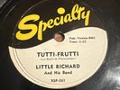 Specialty 78 RPM Little Richard - Tutti Frutti 561 V+ R&B