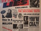 GUNS N ROSES G N'R Lies  Geffen 1988 924 198-1 Uncensored Cover Vinyl LP Sticker