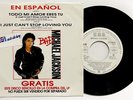 MICHAEL JACKSON Todo Mi Amor Eres Tu 7” Vinyl Promo PEPSI Single 1987 MEXICO