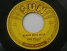 Original Elvis Presley 45 rpm Milkcow Blues Boogie PUSH Marks