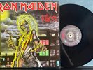 IRON MAIDEN KILLERS ORIG 1981 HARVEST U.S. FIRST PRESS LP LA PRESS NWOBHM METAL
