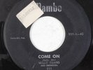 rare r&b rocker 45 WILLIE EGANS Come On, Oh Baby MAMBO 111 HEAR