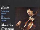 3LP Box BACH 6 Suites for Unaccompanied Cello GENDRON Philips A-2397 1964 MONO