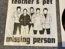Mod /Powerpop Record. Teacher's Pet. Missing Person 7