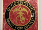 Queensryche / Rage For Order 1986 Vinyl LP VG/VG SRC Pressing Record Album