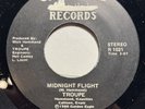 Metal/hard Rock 45 Rpm Troupe On Golden Eagle “Midnight Flight/Walkin The Line”