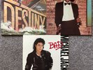 Michael Jackson Vinyl Records Lot: Destiny Off the Wall Bad VG+ to NM