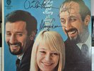 Peter, Paul and Mary signed -A Song Will Rise- vinyl, 33 ,  original hand signed