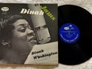 DINAH WASHINGTON - DINAH JAMS - EMARCY MG 36000- MONO DEEP GROOVE - 1955 - FIRST