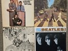 4 The Beatles LP Jackets Only: Abbey Road Yesterday and Today Revolver Meet the