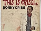 Sonny Criss This is Criss  1966 OG VANGELDER Mono PR 7511 Prestige LP