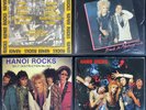 HANOI ROCKS First Four Albums Complete Set Of 1989 Colored Vinyl LPs
