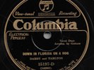 SCARCE OLD-TIME COUNTRY 78 Darby & Tarlton Down In Florida (Columbia 15197-D)