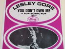 Lesley Gore YOU DON'T OWN ME / RUN BOBBY RUN (ROCK 45/PS) #72206 PLAYS VG++