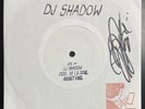 DJ SHADOW Autographed Signed Rocket Fuel Ltd. Ed. White Label 7