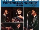 The BEATLES - Paperback Writer/Rain 45 rpm w/Pic Slv 1966 EX