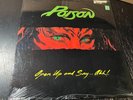 SEALED Poison Open Up And Say ...Ahh  Original LP Vinyl Record 1988 Hard Rock