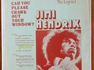 JIMI HENDRIX: can you please crawl out your window? LP Ruthless Rhymes Records