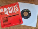THE BEATLES w/Tony Sheridan WHY/CRY FOR A SHADOW (MGM K-13227, 1964) RARE SLEEVE