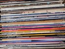 Vintage Vinyl Records Lot: Classic Rock, New Wave, Pop LPs
