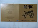 AC/DC For Those About To Rock (We Salute You) Atlantic P-11068A Japan  VINYL LP