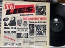 GUNS N' ROSES - LIES - ORIGINAL 1988 GEFFEN REPRESS LP vinyl censored cover VG+