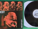 Heresy-Face Up To It 1st press UK hc LP rare punk grind Doom, ENT,